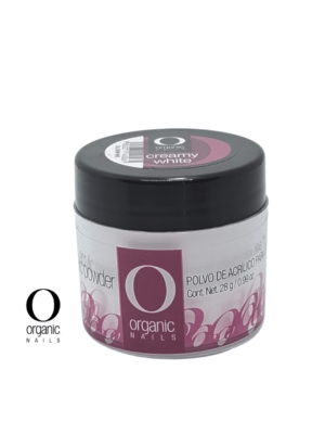 Creamy white 28gr de organic nails venta en tienda online moni nails store