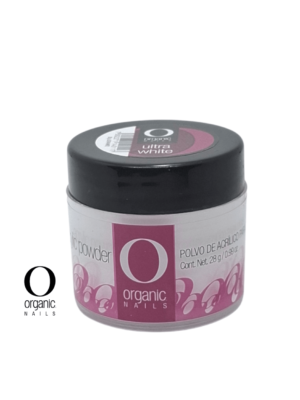 Ultra White 28gr de organic nails venta en tienda online moni nails store