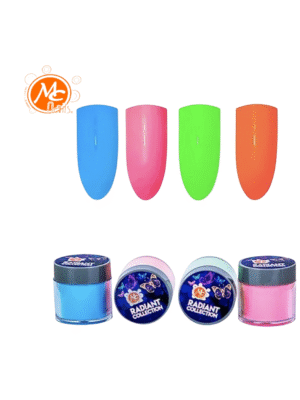 Caja de Polvo acrilico Radiant Azul