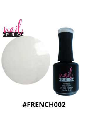 NAIL PRO Esmalte Permanente FRENCH002 Blanco Lechoso