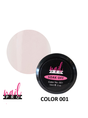 NAIL PRO -BUILDER GEL COLOR 001 - 15ML