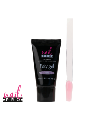polygel rose nail pro
