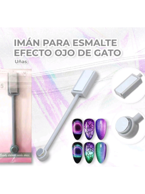 IMAN DOBLE OJO DE GATO