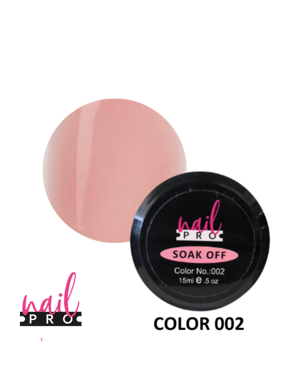 NAIL PRO -BUILDER GEL COLOR 002 -15ML