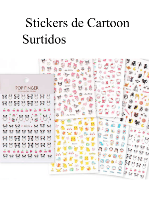 STICKERS DE CARTOON SURTIDOS