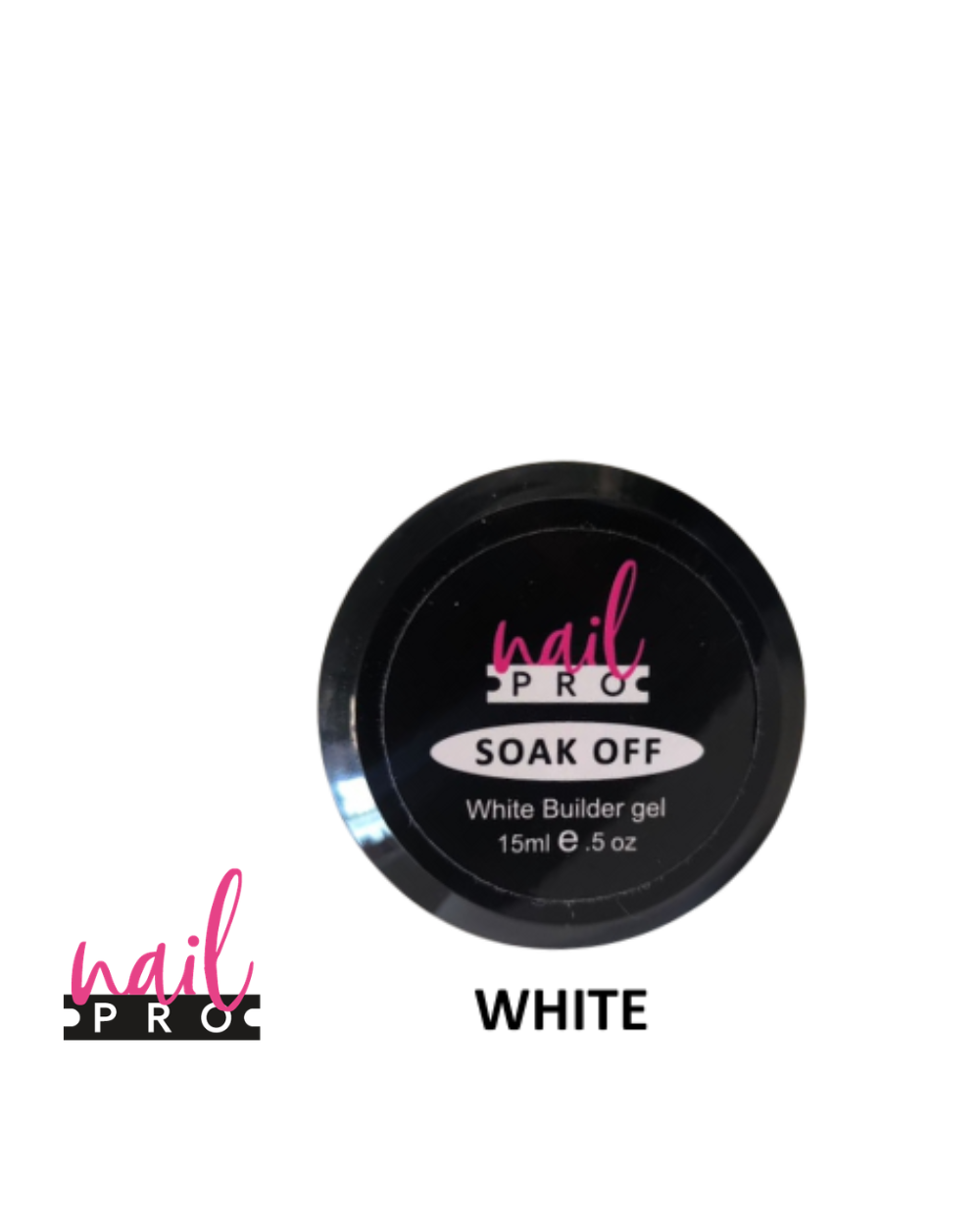 NAIL PRO - BUILDER WHITE GEL 15ML