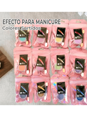 POLVO DE UÑA EFECTO CAMALEON