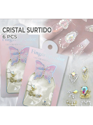 DECORACIÓN CRISTALES SURTIDOS CON FORMAS
