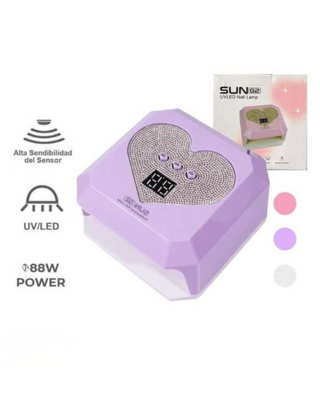 LÁMPARA DE UÑA USB 88W LÁMPARA DE UÑA USB 88W