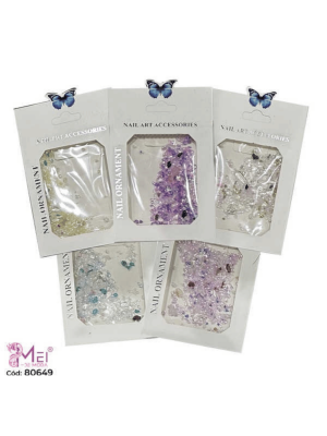 decoraciones de piedras y cristales para Nail Art